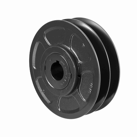 Browning 2 Groove Cast Iron Finish Bore Fhp Variable Pitch Sheave, 2VP75X 1 3/8 2VP75X 1 3/8